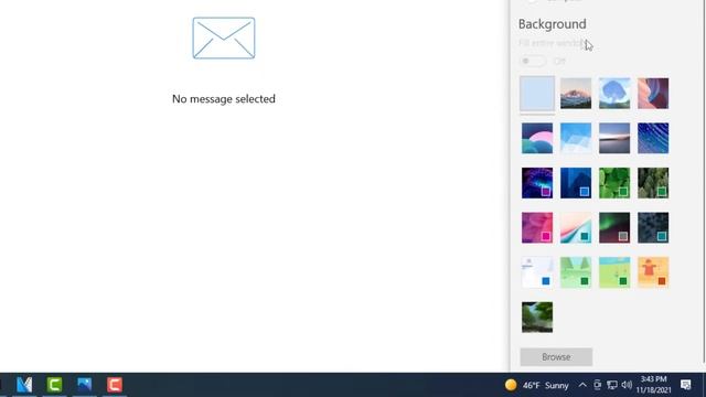 Windows Mail: How To Set A Custom Background Image смотреть онлайн