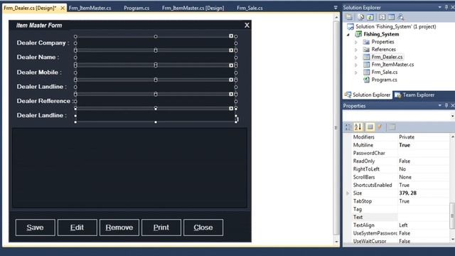 How to Create Fishing Software in C# | Part 3 Dealer and Party Master Form Design смотреть онлайн