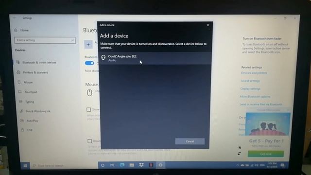How to Connect Portable Bluetooth Speaker in Windows 10 | Oontz Angle Solo (tagalog) смотреть онлайн