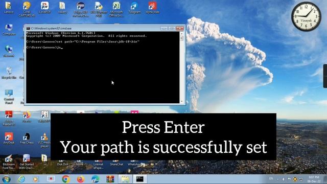 How to set path of jdk using Command Prompt 🤔? смотреть онлайн
