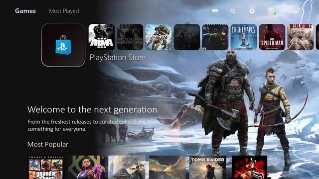 Playnite Ps5 Theme for Pc with Boot Screen Customized смотреть онлайн