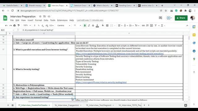 GeekForGeeks testing interview questions | Manual & Automation | GFG QA Interview | हिंदी मे 🤟 смотреть онлайн