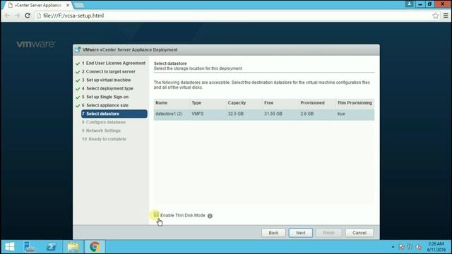 vCenter Server Appliance Installation Step by Step смотреть онлайн