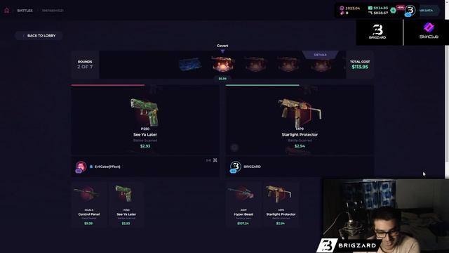 Spending $1000 on Counter Strike Skins! (SKIN CLUB) смотреть онлайн