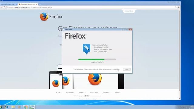 How to Install Mozilla Firefox on Windows 7 смотреть онлайн