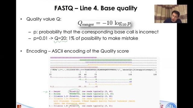 B4B: Module 1 - NGS Data Format - FASTQ смотреть онлайн
