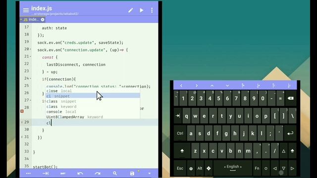 S2E1 CARA MEMBUAT SC BOT WHATSAPP TERMUX JAVASCRIPT DARI NOL смотреть онлайн