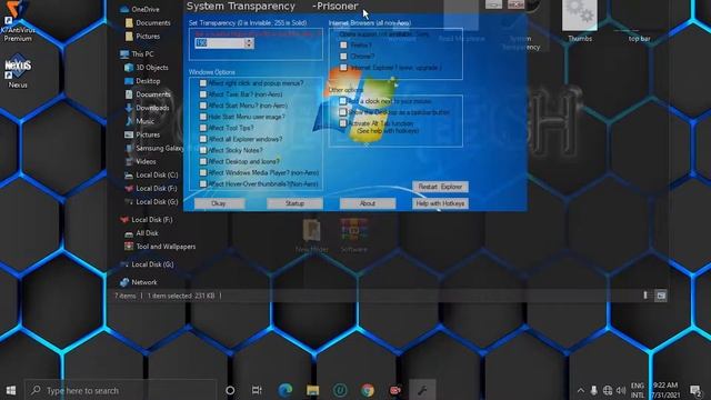 how to transparent task bar and menus sinhala |how to customize taskbar and start menu |start menu смотреть онлайн