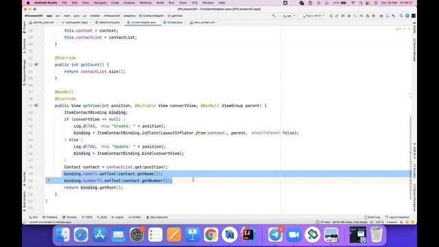 34. Listview. Adapters (Android dasturlash darslari) смотреть онлайн