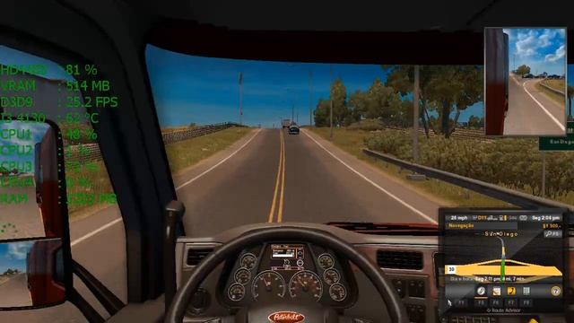 American Truck Simulator Gameplay Intel HD Graphics #144 смотреть онлайн