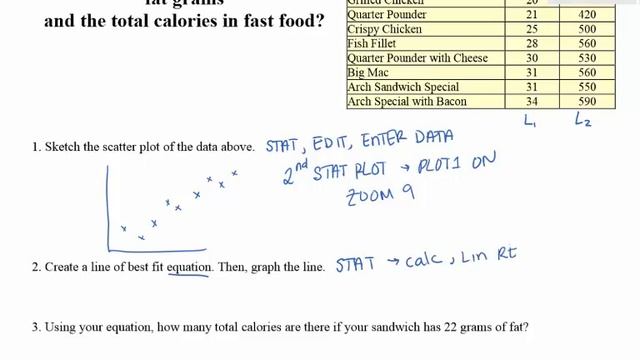 Ch 1-2 Day 6 Video - Correlation and Best Fitting Lines смотреть онлайн