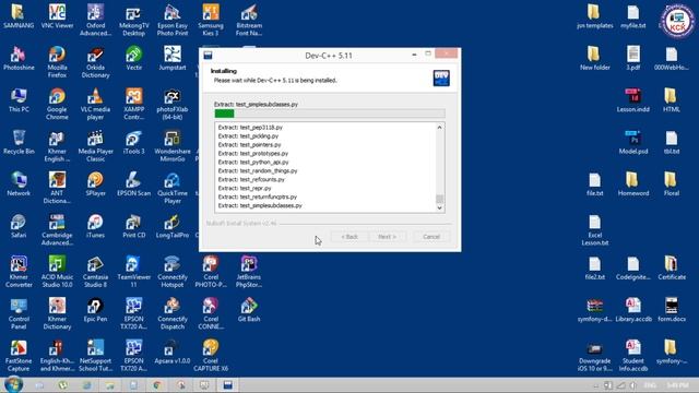 How to Install and Test Dev-C++ - Khmer Computer Knowledge смотреть онлайн