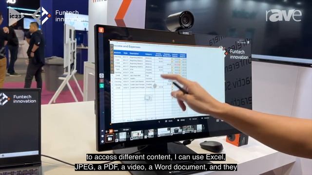 InfoComm 2023 | Engaging Presentation Digital Table Solution Reactiv SUITE | FunTech Innovation смотреть онлайн
