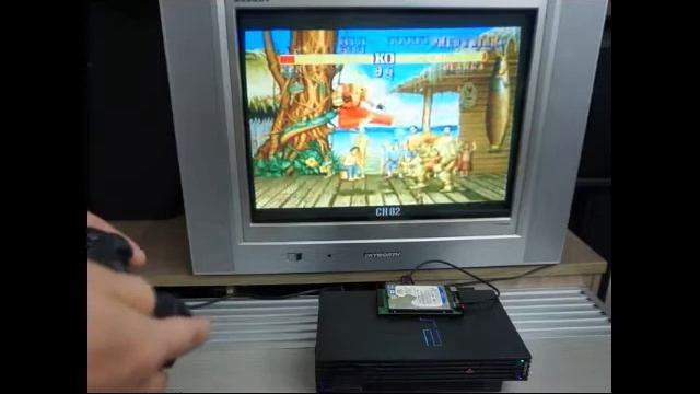 Playing CAPCOM Vol.1 with PS2Netbox or PS2USB2.0 смотреть онлайн