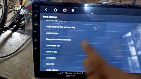 How to set panel buttons and Touch calibration in Android car stereo T3L - Shekhar Maxxlink