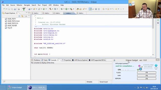 #0146 Eclipse gadget - podsumowanie po kompilacji смотреть онлайн