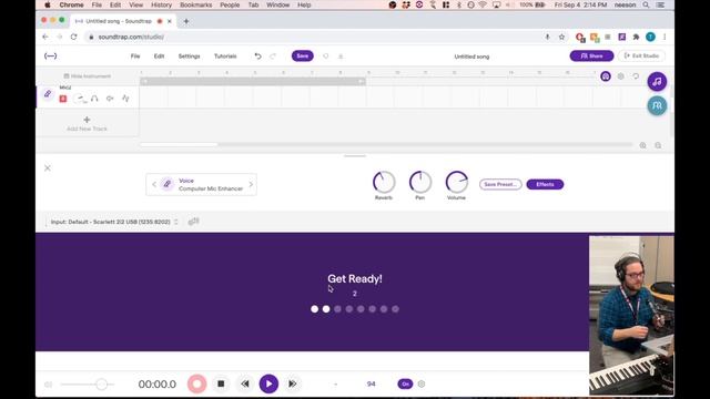 Soundtrap Tutorial 2 Recording Audio and Software Instruments смотреть онлайн