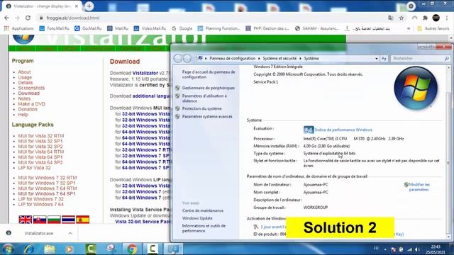 changer langue de windows 7 Français ,Angles ,Espagnol ,Arabe [Rapide et simple] смотреть онлайн