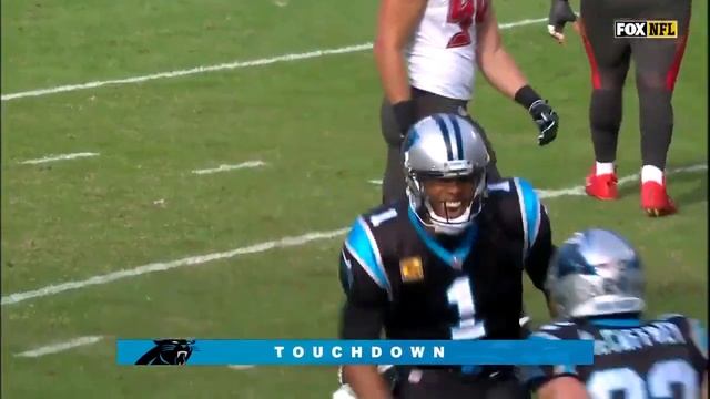 Panthers vs Buccaneers Greg Olsen 1 Hand TD Catch смотреть онлайн