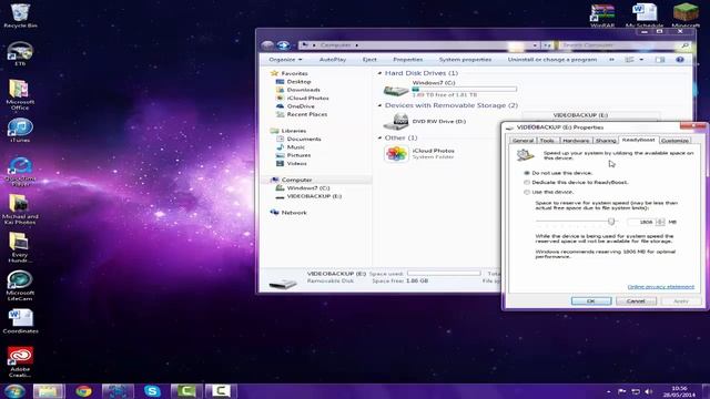 How to increase RAM on Windows 7. Built in Feature. No Buying/ Download смотреть онлайн