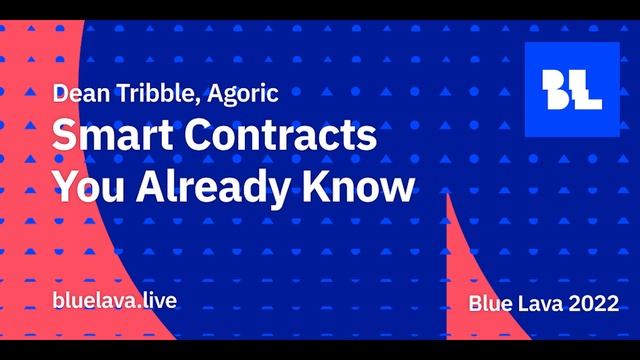 Dean Tribble (Agoric) - Smart Contracts You Already Know смотреть онлайн