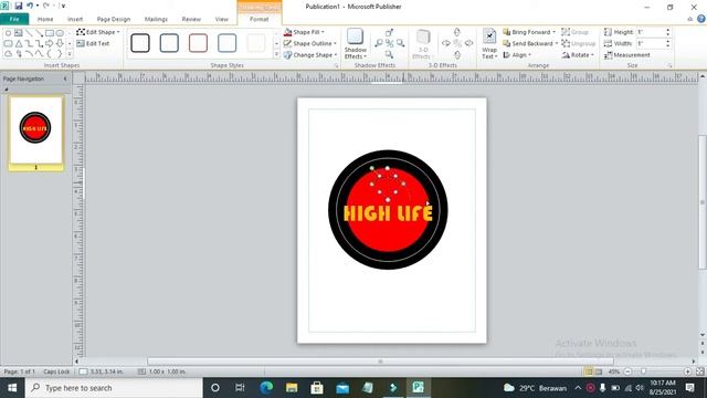 tutorial membuat logo menggunakan microsoft publisher смотреть онлайн
