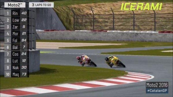 Moto2 2016 | CATALUNYA | LAST 6 LAPS BATTLES | TV REPLAY | VRTG | MotoGP 16