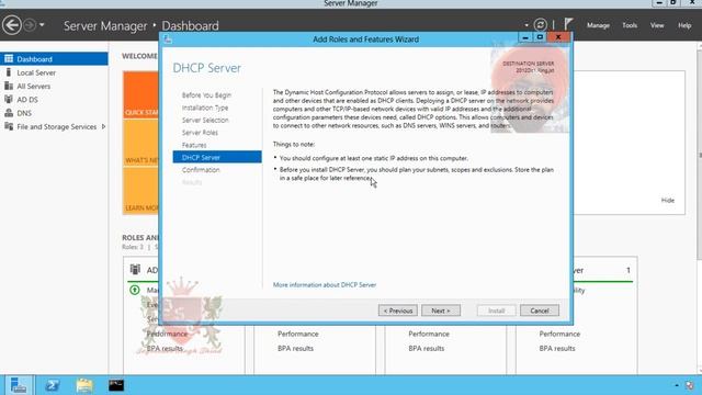✅ Installing and Configuring DHCP role in Windows Server 2012 in Hindi смотреть онлайн