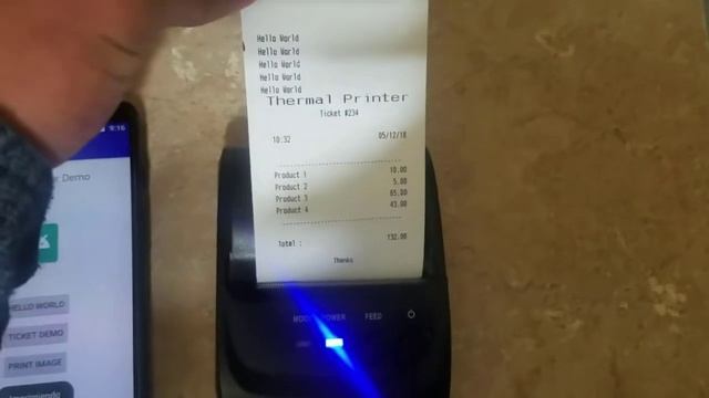 Thermal Printer | Print from Android смотреть онлайн