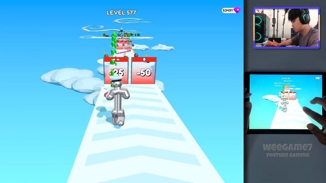 Tall Man Run - Gameplay Walkthrough Part 102 - Puzzle Game Levels 575-578 (iOS, Android) смотреть онлайн