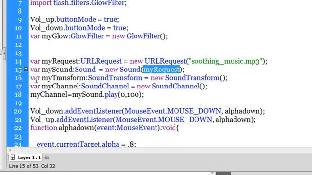 Flash Cs 5.5 Tutorial :Sound Manipulation through Actionscript 3 смотреть онлайн