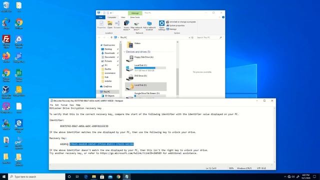How to decrypt storage drive using bitlocker recovery key смотреть онлайн