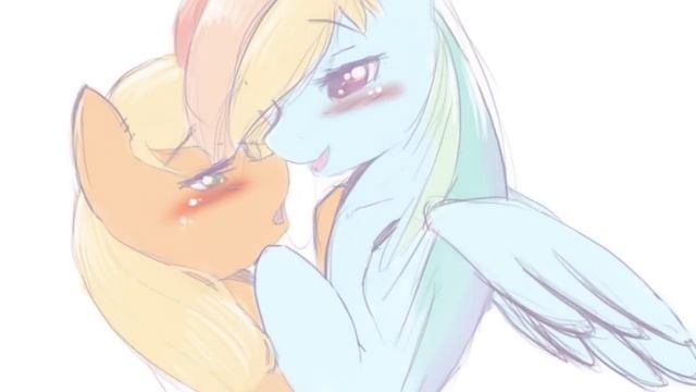 AppleDash (Rainbow Dash X Applejack) ~Glad you came~ смотреть онлайн