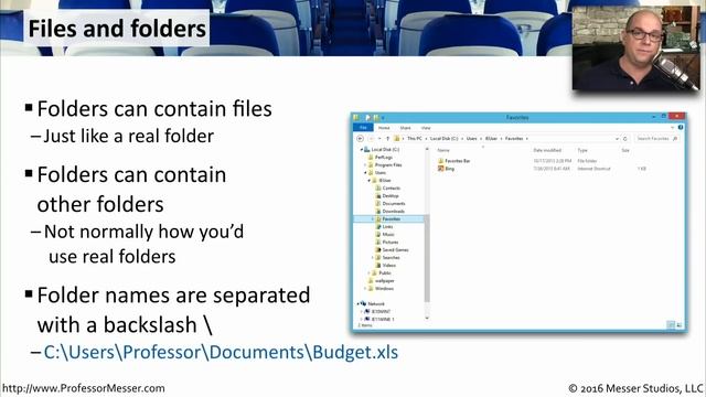 Windows File Structures and Paths - CompTIA A+ 220-902 - 1.1 смотреть онлайн