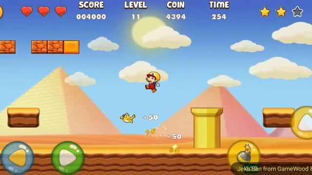 Level 11. Прохождение игры Super Matino — New Adventure на Android