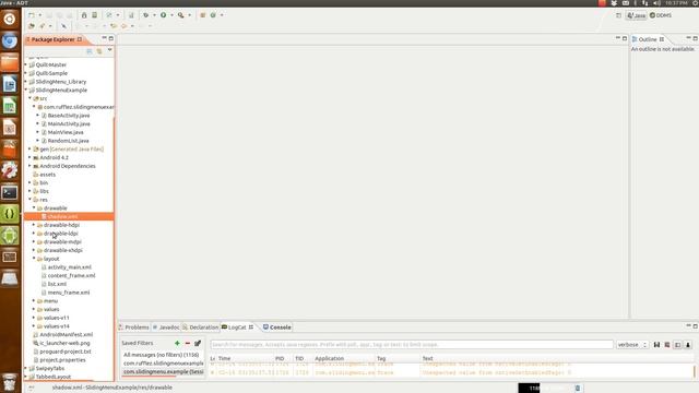 SlidingMenu Tutorial смотреть онлайн