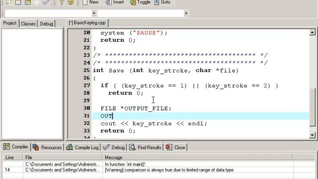 Windows Keystroke Logger - 03-Saving_the_Keystrokes.mp4 смотреть онлайн