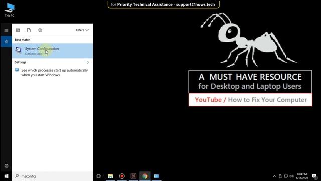 Clean Boot Windows 10 \ 8 \ 7 | How to perform Clean Boot on Windows 10 \ 8 \ 7 Systems смотреть онлайн