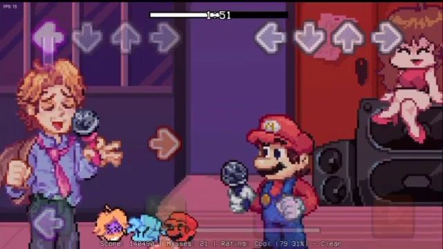 fnf mario in hating simulator challengedd android gama baja смотреть онлайн