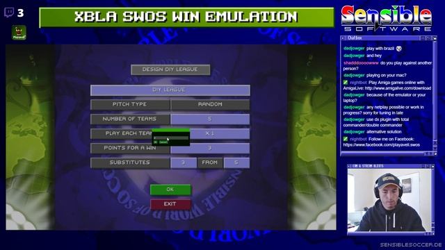 XBLA SWOS - emulated on Windows [Play test] смотреть онлайн