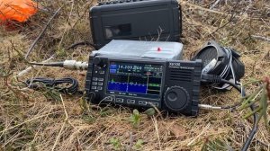 Xiegu x6100 первый выгул трансивера