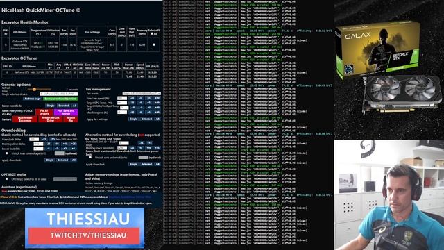 Galax GTX 1660 Super (1 Click OC) Mining Settings NiceHash Excavator 32 MH/s @ 80W #nicehash #minin смотреть онлайн