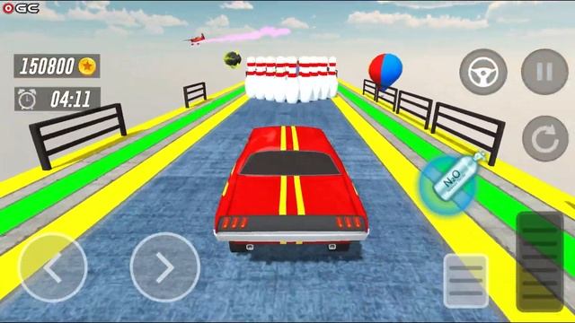 Crazy Car Race Driver / Impossible Car Mode / Android GamePlay #2 смотреть онлайн