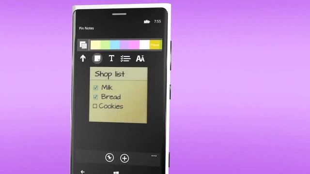 Pin Notes for Windows Phone смотреть онлайн