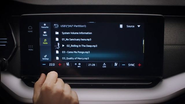 ŠKODA Infotainment - Radio/Media смотреть онлайн