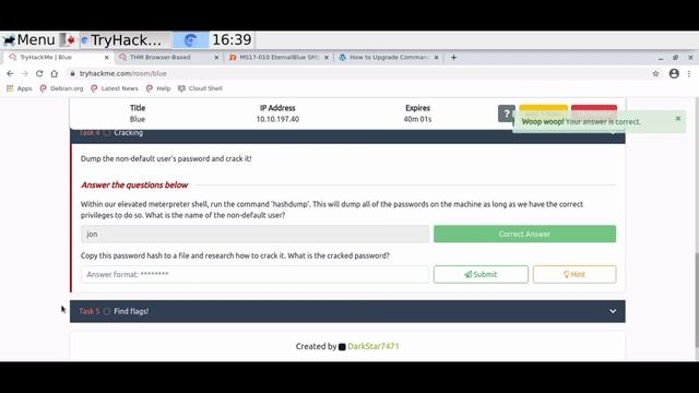 Try Hack me | Windows 7 Hacking | Eternal Blue | NullNex security смотреть онлайн