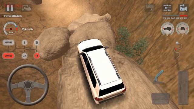 OffRoad Drive Desert #5 - Level 4, realistic OffRoad simulation game, Android Gameplay смотреть онлайн