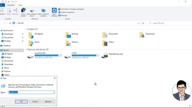 How to Hide Specific Drive On windows 10 Using Group Policy смотреть онлайн