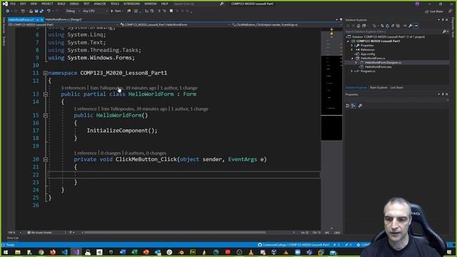 COMP123 - M2020 - Lesson 8 - Part 1- Intro to UI смотреть онлайн