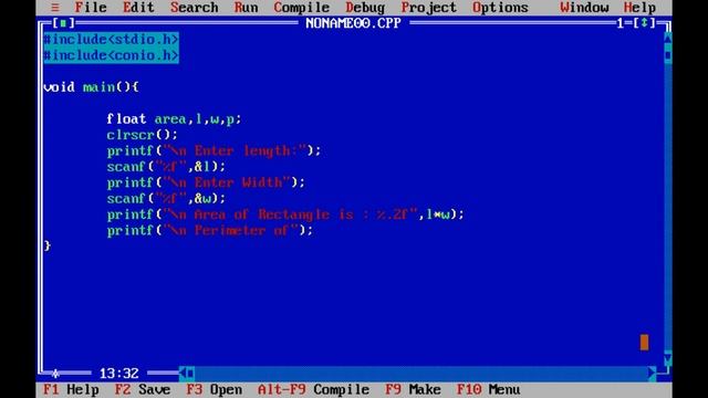 C Program to Find Area and Perimeter of Square and Rectangle | By Parth Joshi смотреть онлайн
